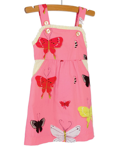 Butterflies Ruffle Dress Playwear