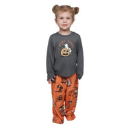 Nite Nite by Munki Munki Peanuts Halloween Toddler PJ Set