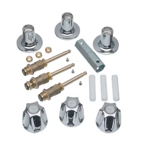 DANCO 3-Handle Tub & Shower Wall Mount Trim Kit for Price Pfister Verve Faucets