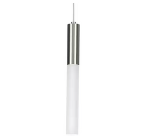 Progress Lighting Kylo 1-Light LED Brushed Nickel Pendant with Frosted Glass