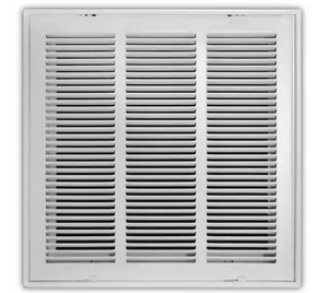 Everbilt 16 in. x 16 in. Steel Return Air Filter Grille in White E190RF16X16