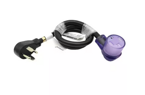 Parkworld 4 ft 10/4 30A 125/240-Volt 4-Prong Indoor/Outdoor Dryer Extension Cord