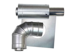 Rheem RTG20210 3"x5" Stainless Vent Kit for Mid Efficiency Tankless Gas Heaters