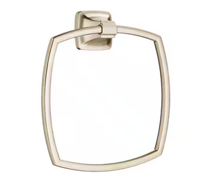 American Standard 7353190.295 Townsend Towel Ring in Brushed Nickel