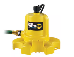 Wayne 1/6 HP WaterBUG Submersible Utility Pump with Multi-Flo Technology WWB
