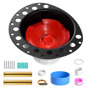 VEVOR Freestanding Tub Drain Rough-in Kit with 2Brass Tail Pipes and ABS Adapter