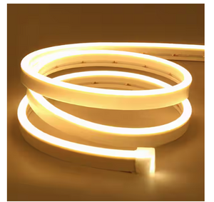 16.4 ft Warm White Hardwired Integrated LED Waterproof Neon Silicone Strip Light