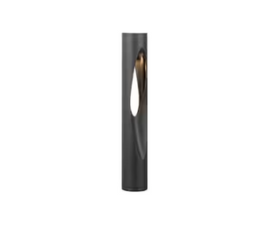 Hampton Bay Trinity Hill 100 Lm Low Voltage Matte Black LED Bollard Path Light