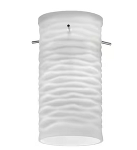 Lithonia Lighting Cylinder Wave Glass Shade for LED Mini Pendant DGWV 1003 M6