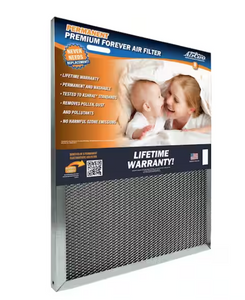 Air-Care ES16251, 16 in. x 25 in. x 1 in. Permanent Washable Air Filter Merv 8