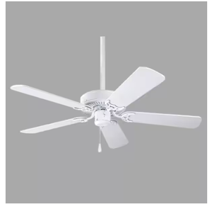 Progress Lighting P2500-30 AirPro 42 in. Indoor White Transitional Ceiling Fan