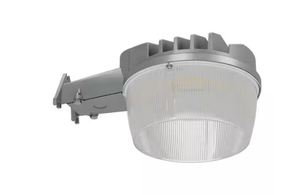 HALO ALB 450-Watt Equivalent Integrated LED Gray Dusk to Dawn Area Light, 4000K