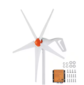 Vevor FA200W 12V AC Wind Turbine Power Generator Kit 500W 5-Blade 12m/s White