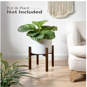 Plant Stand Flower Pot Holder Dark Brown