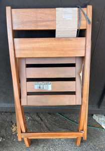 Ferron Wood Outdoor Portable Sport Chair Natural - Threshold™ designed with Studio McGee - $20