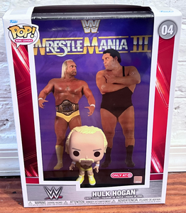 Funko POP! WWE Cover: Hulk vs Andre - Hulk Hogan Vinyl Figure WrestleMania III