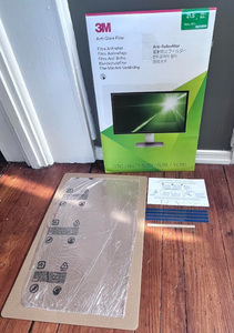 3M™ Anti-Glare Screen Filter for Monitors, 21.5" Widescreen (16:9), AG215W9B