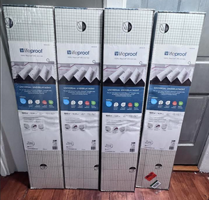 Lifeproof 100 sq.ft. 46.8 in. W x 25.7 ft. L x 1.5 mm T Underlayment for Laminate, Hardwood, Vinyl - $30