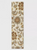 Maples 2'x7' Washable Runner Floral Paisley Rug Beige
