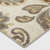 Maples 2'x7' Washable Runner Floral Paisley Rug Beige
