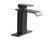 Oil rubbed bronze 4-in Centerset 1-Handle Waterfall Bathroom Sink Faucet
