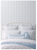 LoveShackFancy Dreamy Days Sweet Blue Stripe and Floral Wallpaper - 56 sq ft
