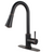 Gourmetier LS8726DL Concord 1-Handle Pull-Down Kitchen Faucet in Naples Bronze