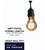 Bulbrite Outdoor/Indoor 48 ft. Plug-in A19 Incandescent Black String Light