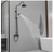 BWE Matte Black 2-Spray Round High-Pressure Wall Bar Shower Kit with Hand Shower