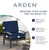 ARDEN Foam Outdoor Chaise Lounge Cushion 21 x 72 in French Blue Linen Stripe
