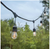 Hampton Bay 6-Light 12 ft. Indoor/Outdoor Plug-In LED Flame Effect String Light