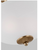 Generation Lighting Geary 13.875 in Satin Brass Dual Semi-Flush Mount with Bulbs
