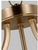 Generation Lighting Geary 13.875 in Satin Brass Dual Semi-Flush Mount with Bulbs