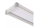 CE Sebastian 48" x 13" White Satin Nickel CCT Selectable LED Flush Mount Light
