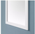 Mayfield 28 in W x 36 in H Rectangular Framed Wall Bathroom Vanity Mirror, White