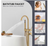 AKLFGN 1-Handle Freestanding Floor Mount Roman Tub Faucet w/Hand Shower in Gold