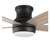 HDC 59259 Ashby Park 52 in. Matte Black Indoor CCT LED Ceiling Fan with Remote