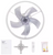 ANTOINE 20 in LED Indoor White Dimmable Flush Mount Ceiling Fan with Remote