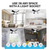 Bell + Howell 15.7 in. Indoor Matte Black LED Socket Ceiling Fan with Remote