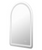 Glacier Bay 24" W x 36" H Arched Frameless Anti-Fog LED Light Wall Vanity Mirror