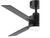 Breezary Alonso 48 in. Black Indoor Ceiling Fan with LED Light & Remote Control
