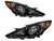 KAX Headlights For Hyundai Sonata 2011-2014 Black Housing Headlights Assembly