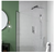FORIOUS 12" 2-Jet High-Pressure Rainfall Shower System Set in Chrome with Valve