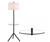 JONATHAN Y JYL2012A Hall 62 in. Oil Rubbed Bronze Metal End Table Floor Lamp
