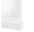 Home Decorators Naples 24" x 32" Rectangular Wood Framed Vanity Mirror in White