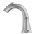 Glacier Bay Nadina 4 in. Centerset 2-Handle Bath Fountain Faucet Brushed Nickel