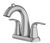 Glacier Bay Nadina 4 in. Centerset 2-Handle Bath Fountain Faucet Brushed Nickel
