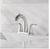 Glacier Bay Nadina 4 in. Centerset 2-Handle Bath Fountain Faucet Brushed Nickel