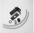 BWE Waterfall Single Handle Single Hole Low-Arc Bathroom Faucet Bathroom Drip-Free Vanity Sink Faucet in Matte Black