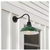 JONATHAN Y Lighting JYL7613 Aurora 12.25" Indoor/Outdoor LED Sconce - Green